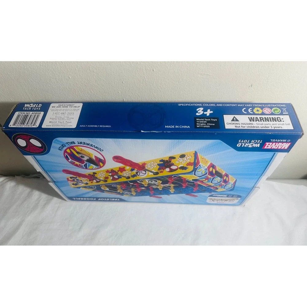 Marvel Spidey Amazing Friends Tabletop Foosball Game Disney Junior NEW Gift Toy